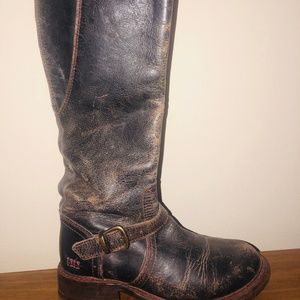 6.5 Bed Stu Black/brown leather boots size 6.5